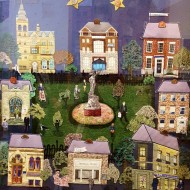 Image of Money panel from Leeds Tapestry 2000